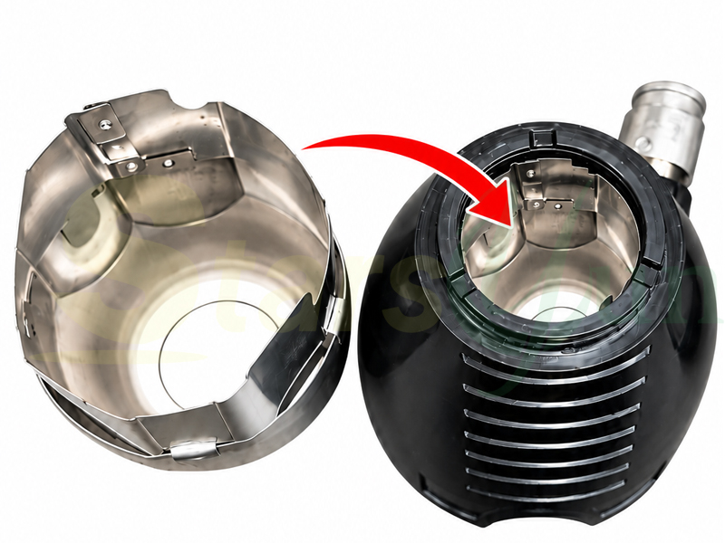 Olympus Electrical Connector Housing Cover Unit Outer Shield